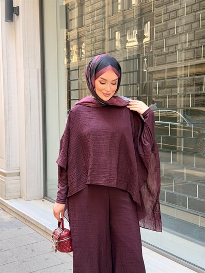 NAİ PANTOLON TAKIM | BORDO