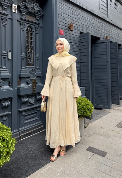 Sole Elbise | Sarı