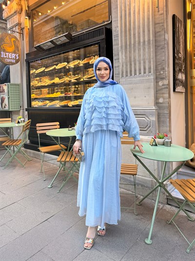 Swarski Etek Takım | Mavi