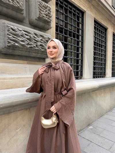 Vienna elbise kahve