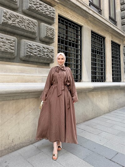 Vienna elbise kahve