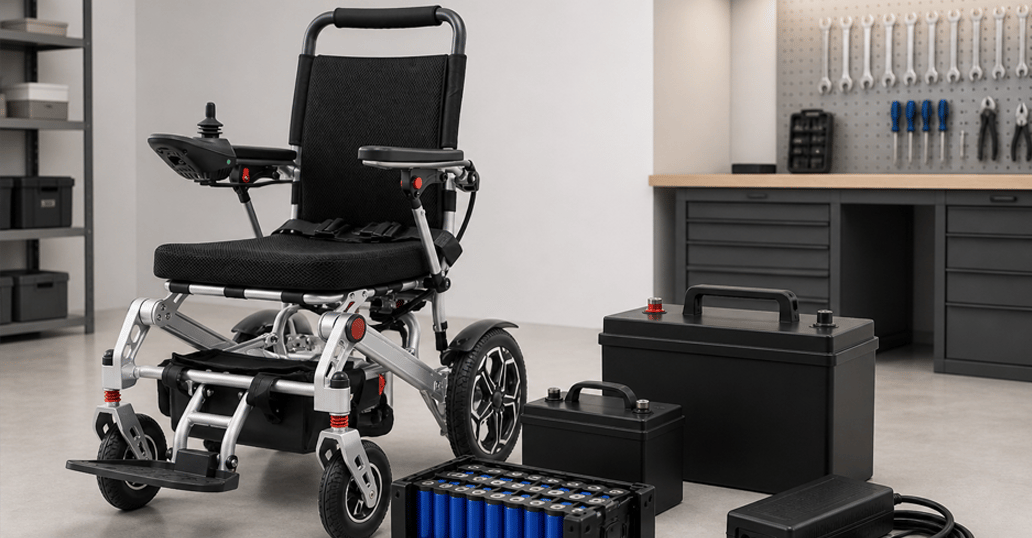 Kapak görseli için İngilizce anahtar kelimeler:  Electric Wheelchair Battery, Best Wheelchair Battery