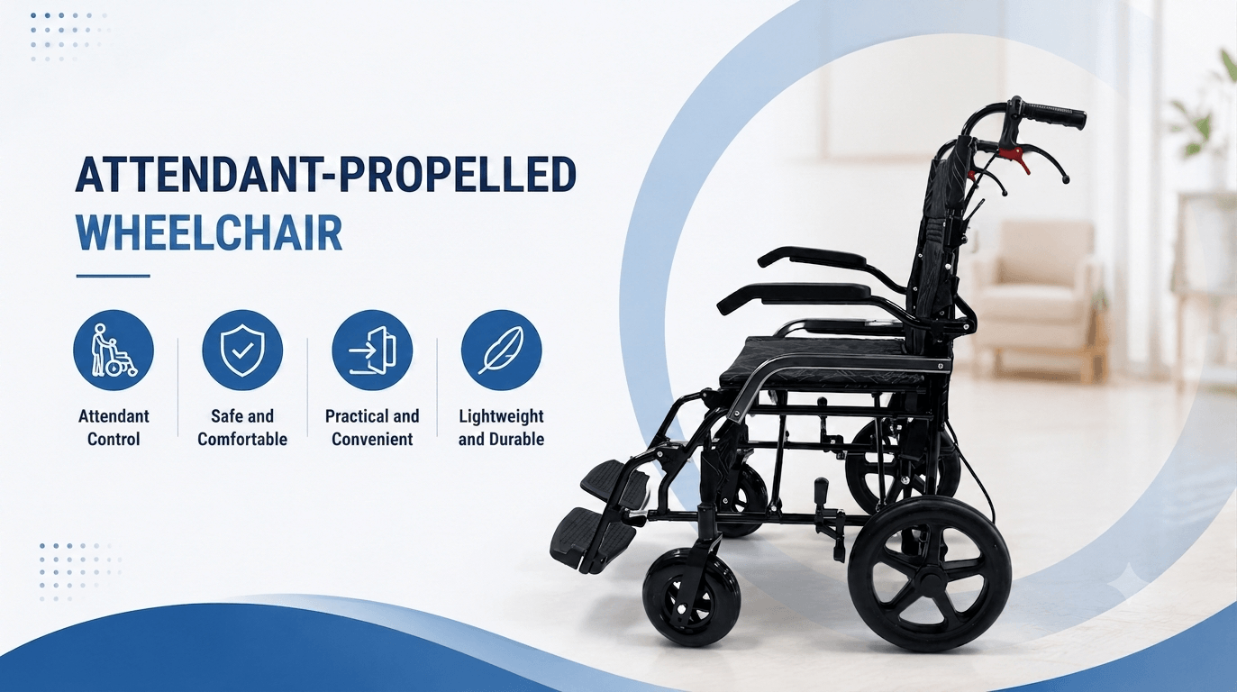 What Is an Attendant-Propelled Wheelchair?