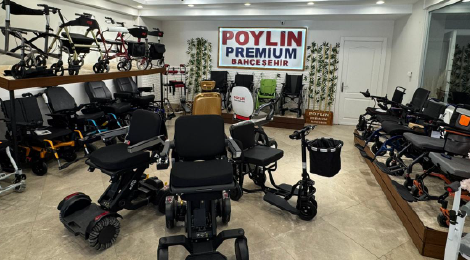 Poylin Premium Bahçeşehir tekerlekli sandalye mobilite ürünleri