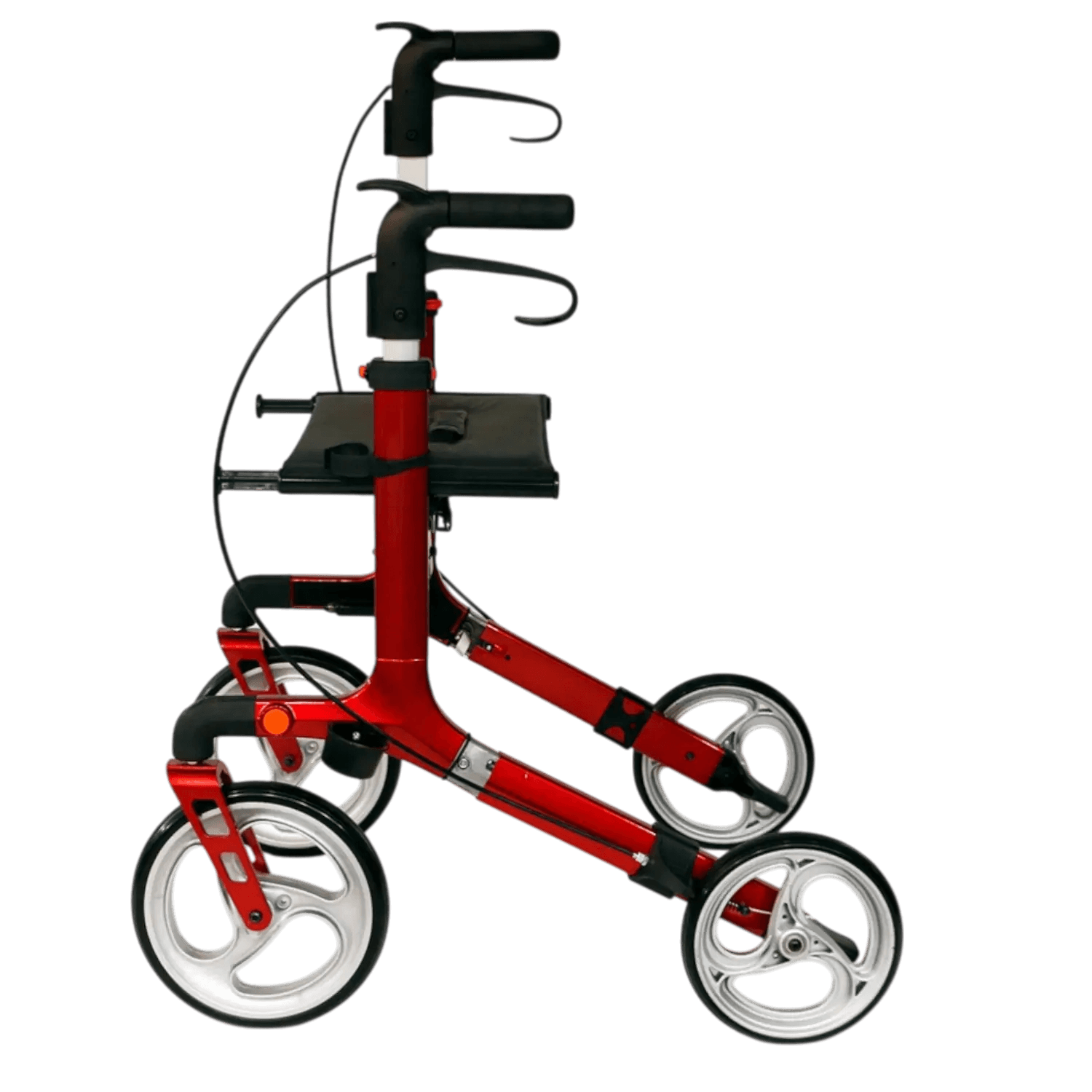 Poylin P888 lüks rollatör ergonomik tutamak ve tekerlek görseli