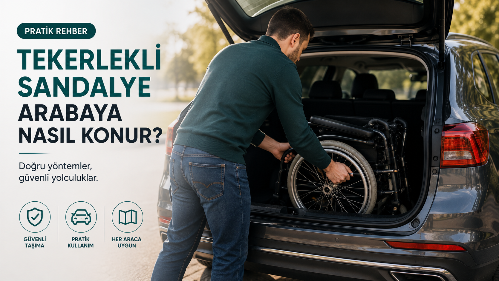 Tekerlekli Sandalye Arabaya Nasıl Konur?