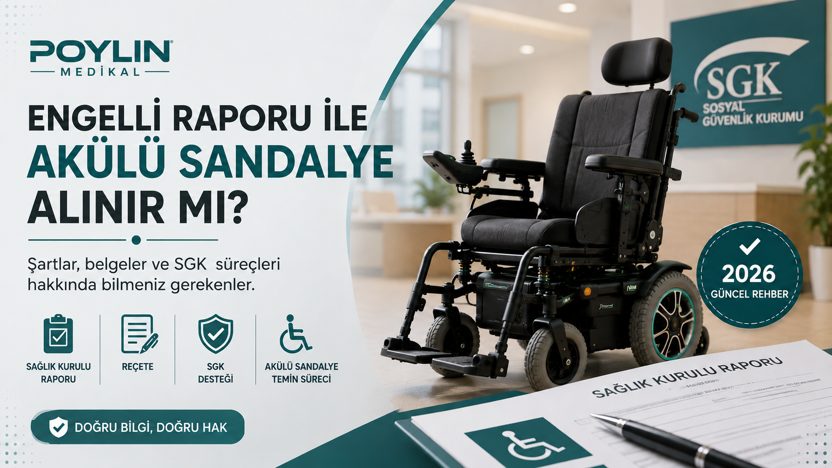 Engelli Raporu ile Akülü Sandalye Alınır mı?