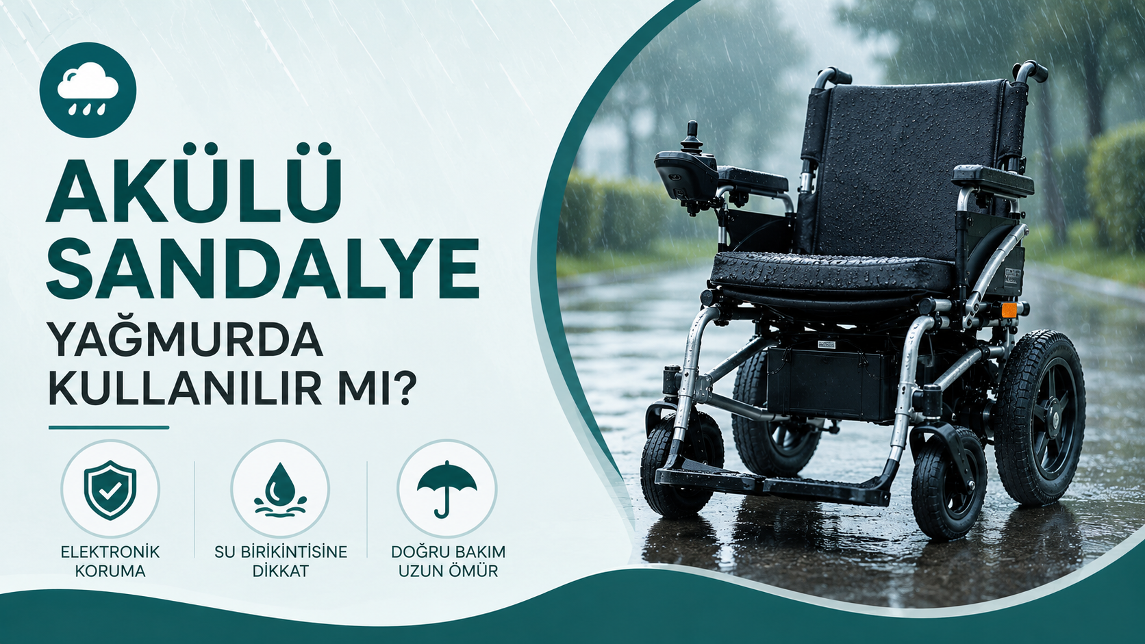 Akülü Sandalye Yağmurda Kullanılır mı?