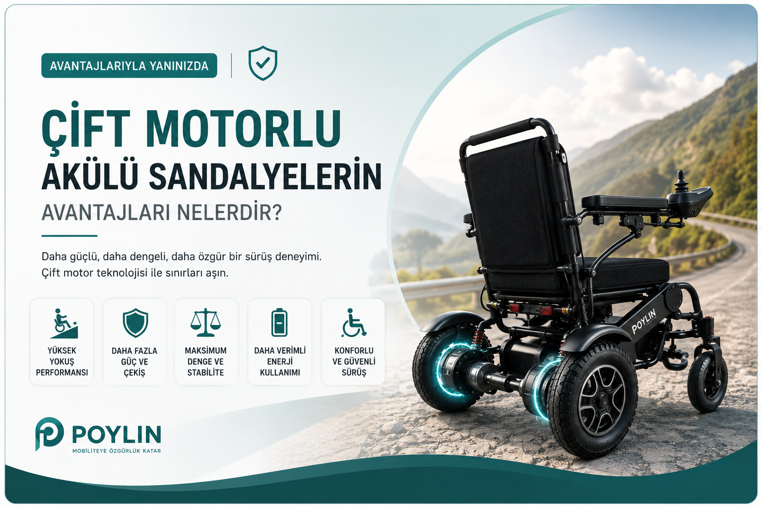 Çift Motorlu Akülü Sandalyelerin Avantajları Nelerdir?