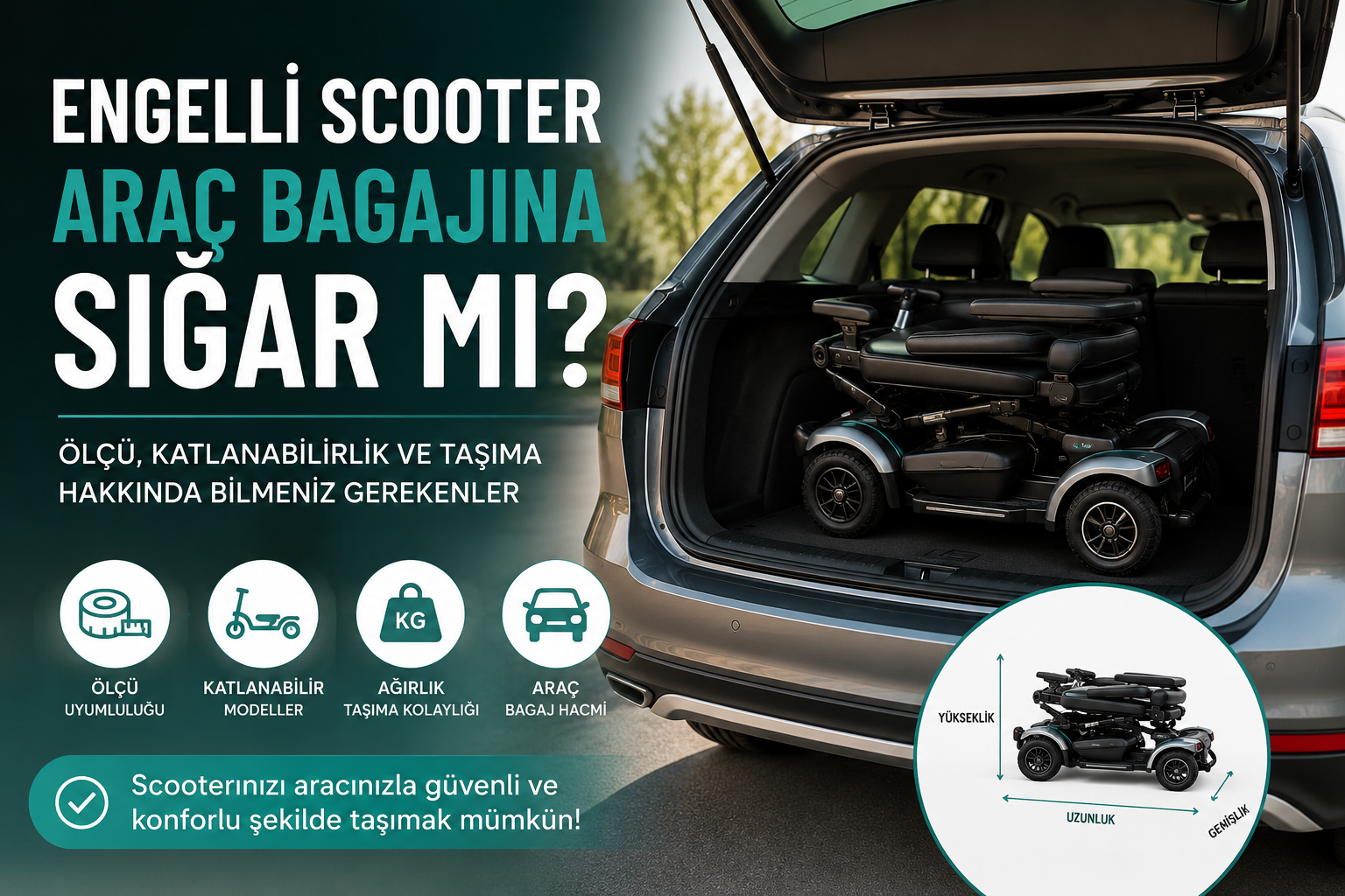 Engelli Araç Araç Bagajına Sığar mı?