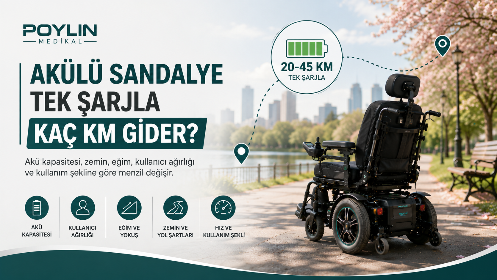 Akülü Sandalye Tek Şarjla Kaç Km Gider?