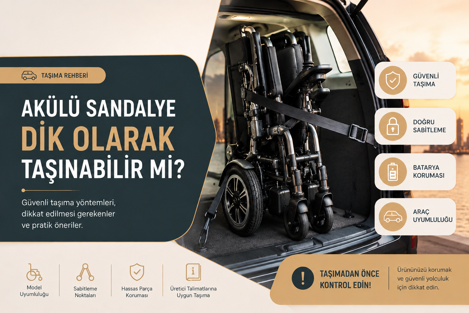Akülü Sandalye Dik Olarak Taşınabilir mi?