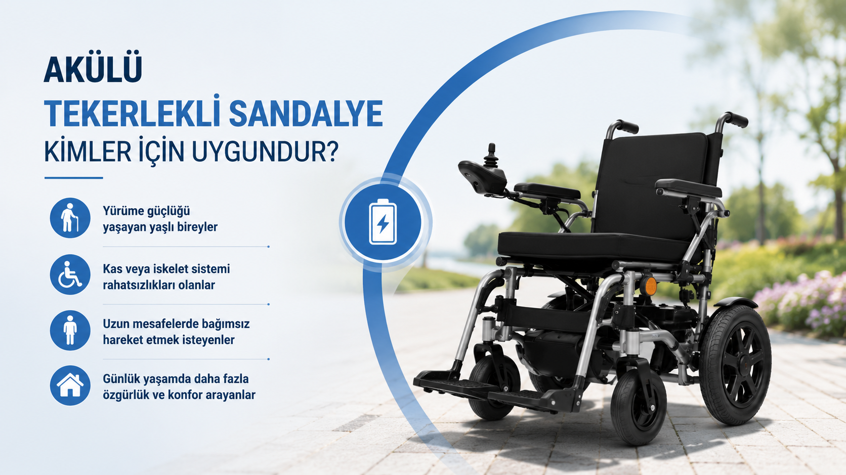 Akülü Tekerlekli Sandalye Kimler İçin Uygundur?