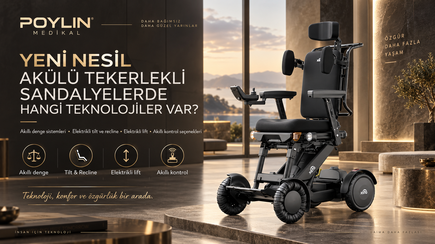 Yeni Nesil Akülü Tekerlekli Sandalyelerde Hangi Teknolojiler Var?