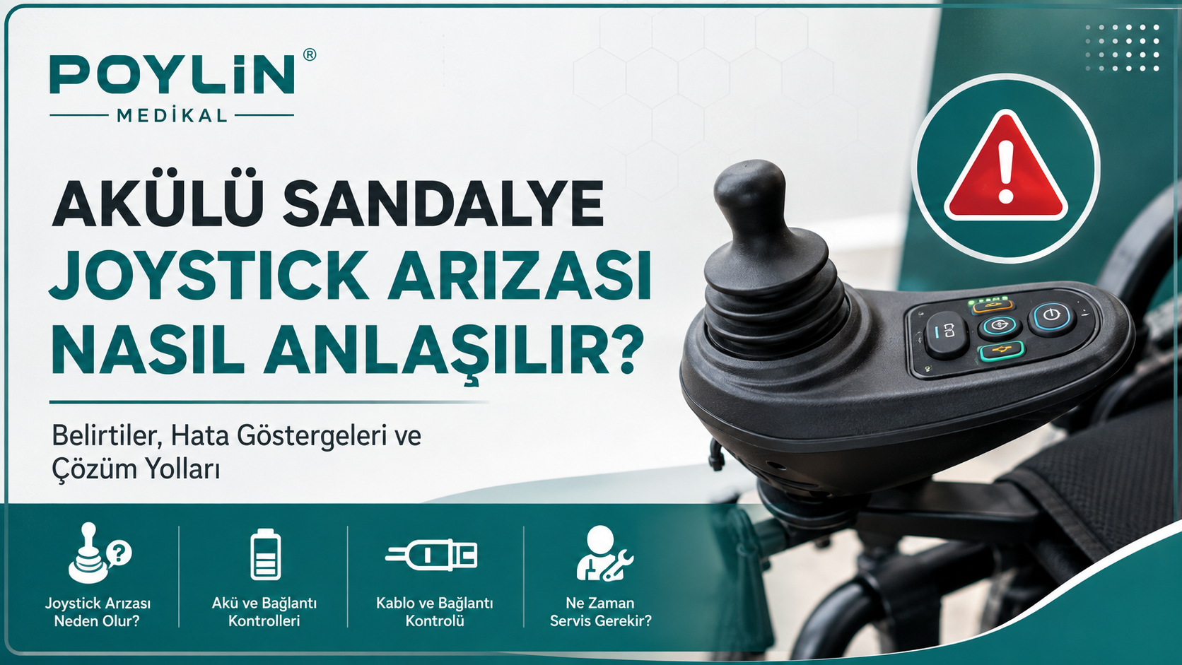 Akülü Sandalye Joystick Arızası Nasıl Anlaşılır?