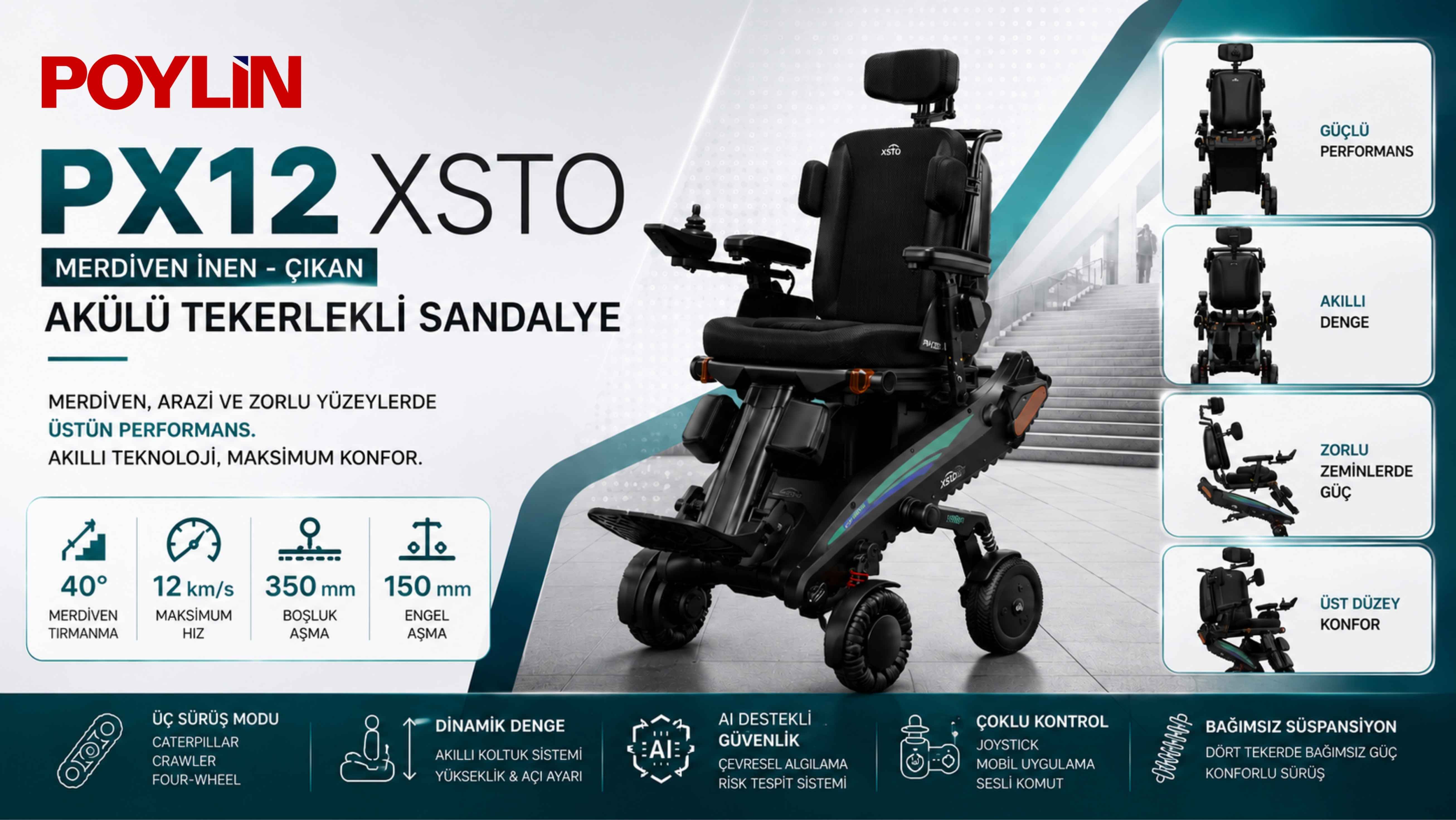 Poylin PX12 XSTO’yu Yakından Tanıyın | Konfor, Güç ve Özgürlük Bir Arada