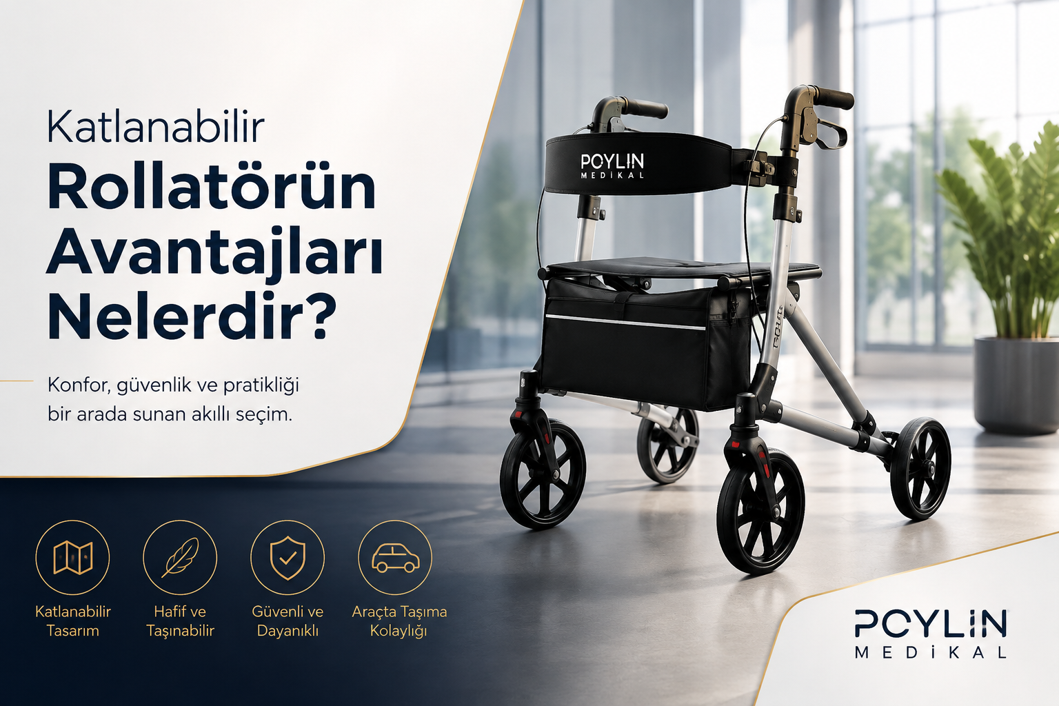 Katlanabilir Rollatörün Avantajları Nelerdir?