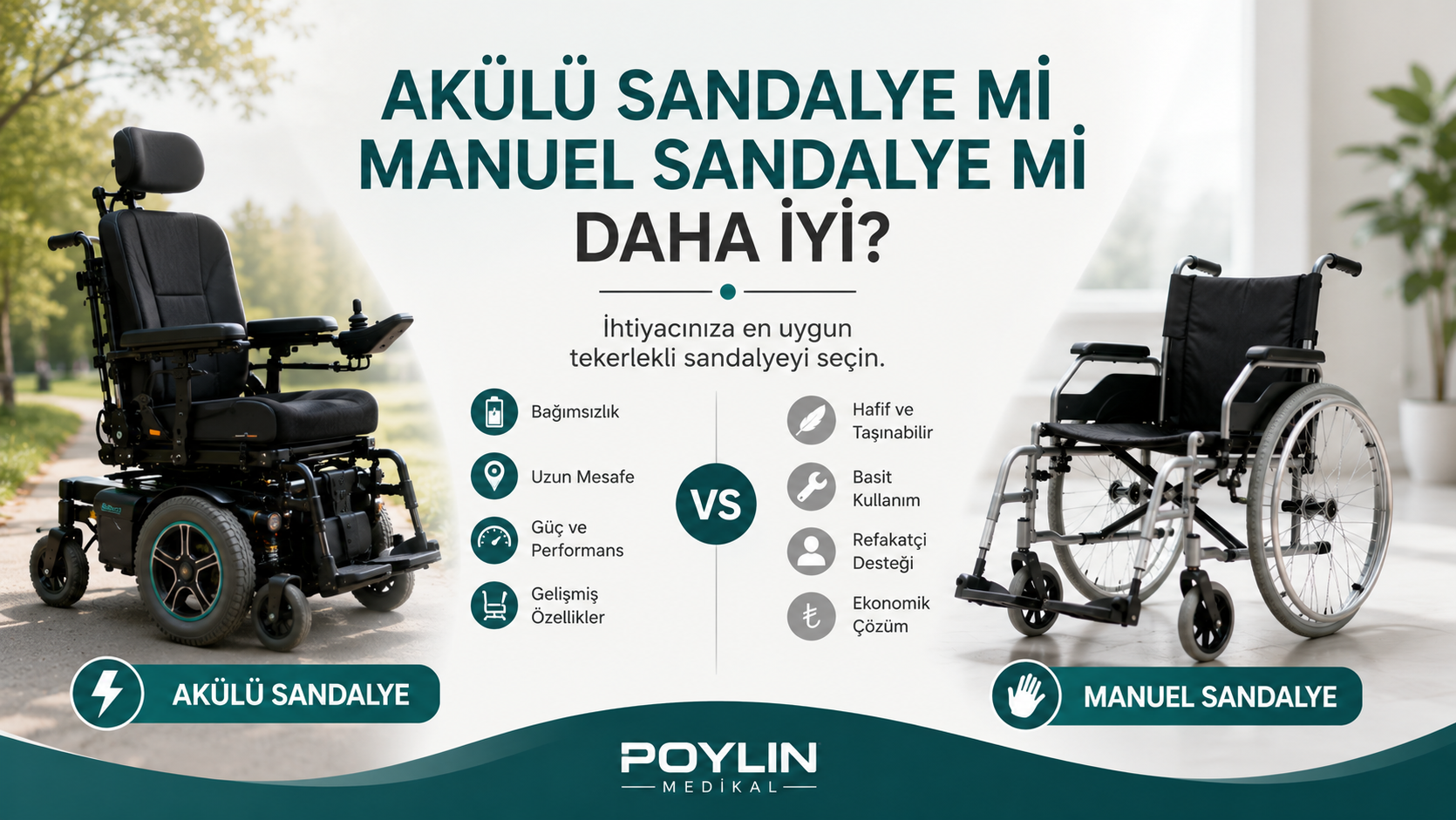 Akülü Sandalye mi Manuel Sandalye mi Daha İyi?