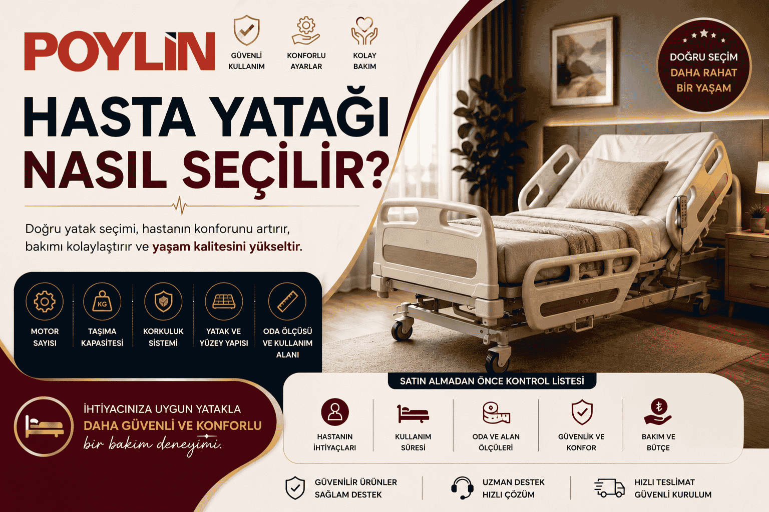 Hasta Yatağı Nasıl Seçilir?