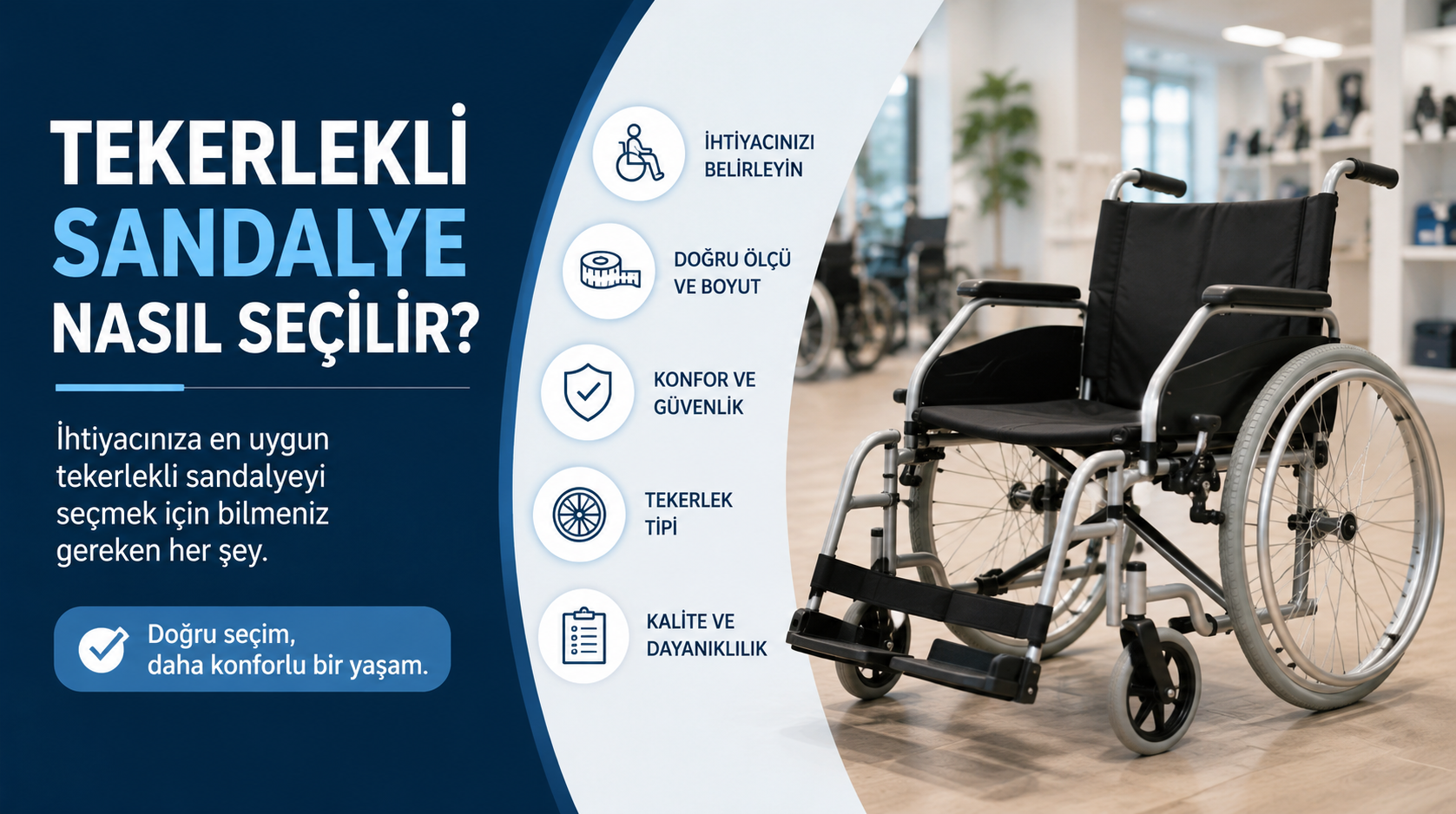Tekerlekli Sandalye Nasıl Seçilir?