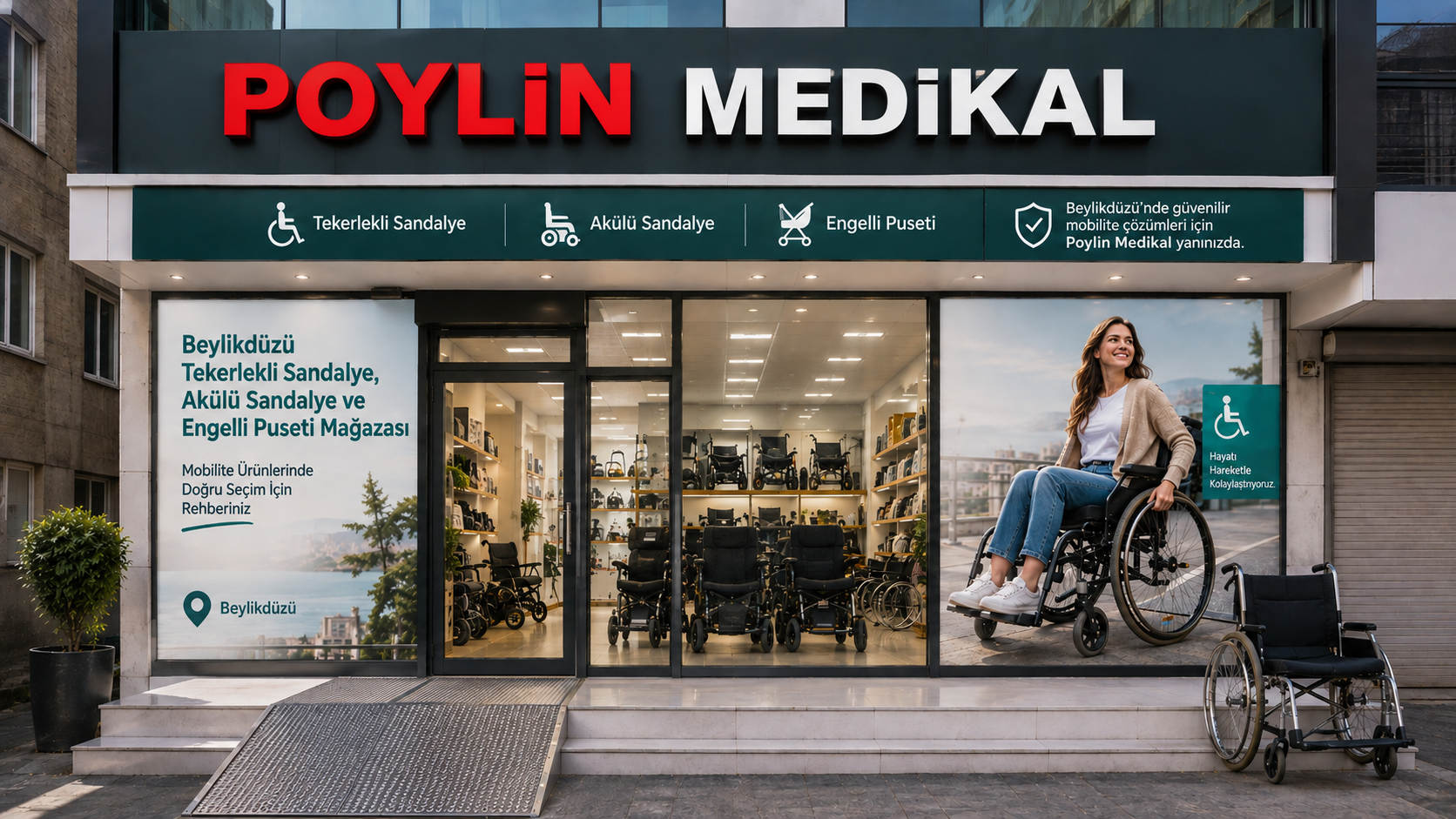 Beylikdüzü Tekerlekli Sandalye, Akülü Sandalye ve Engelli Puseti Mağazası Rehberi