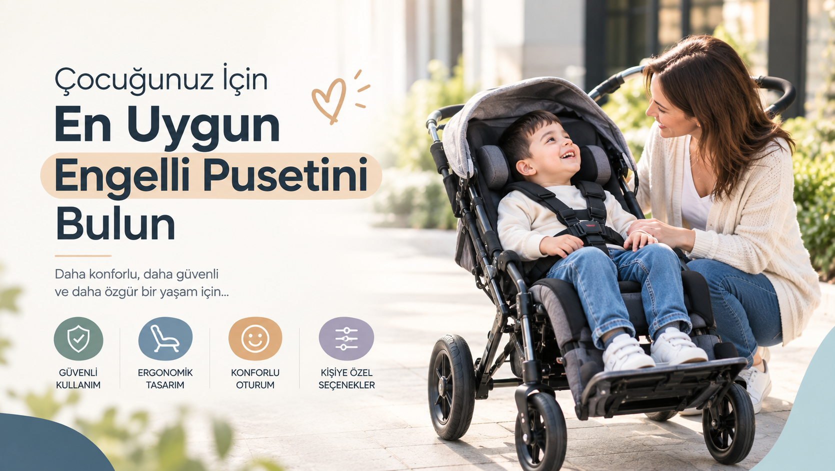 Çocuğunuz İçin En Uygun Engelli Pusetini Bulun