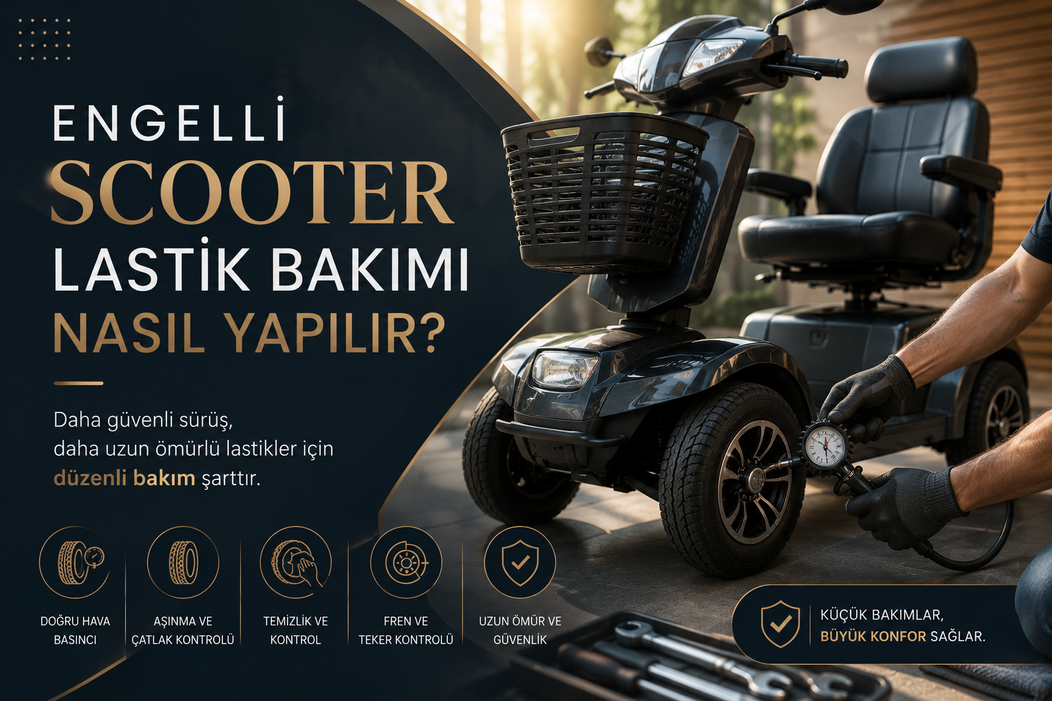 Engelli Aracın Lastik Bakımı Nasıl Yapılır?