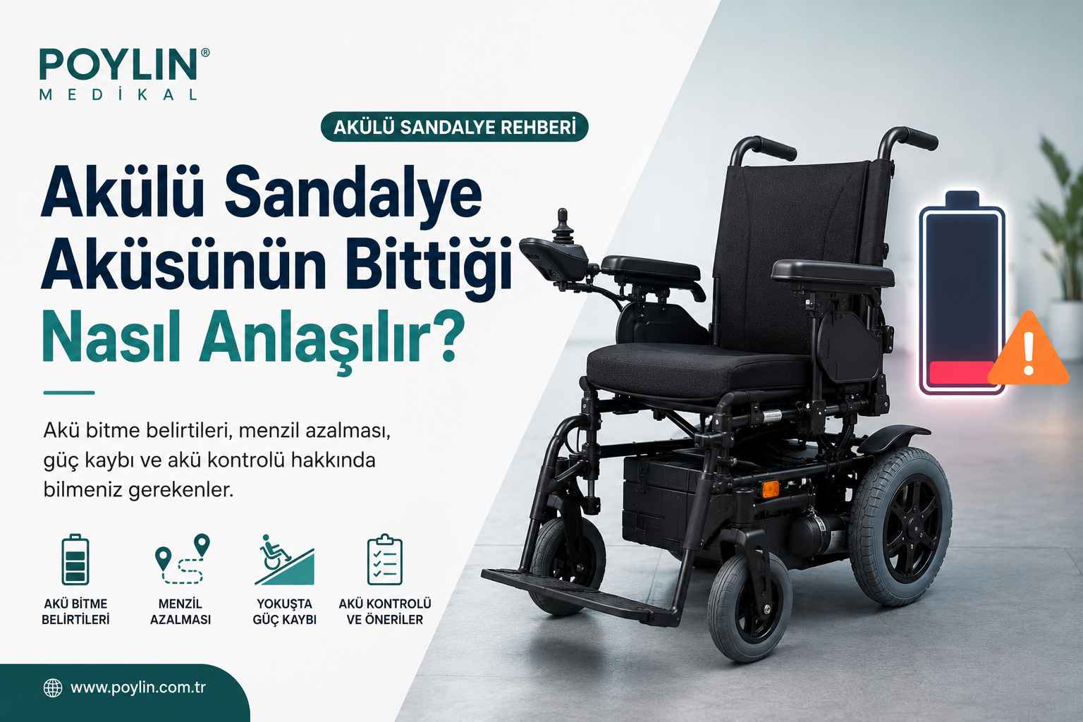 Akülü Sandalye Aküsünün Bittiği Nasıl Anlaşılır?