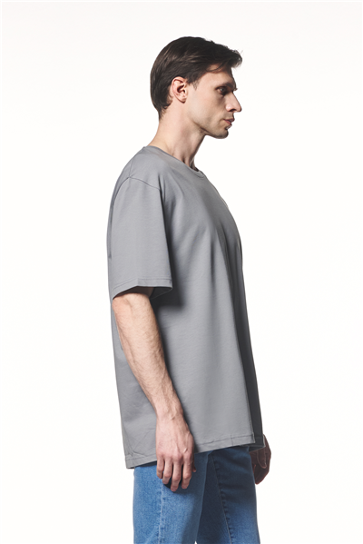 %100 Pamuk Orta Kalıklıkta T-Shirt