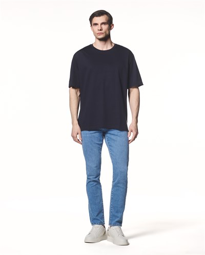 %100 Pamuk Orta Kalıklıkta T-Shirt