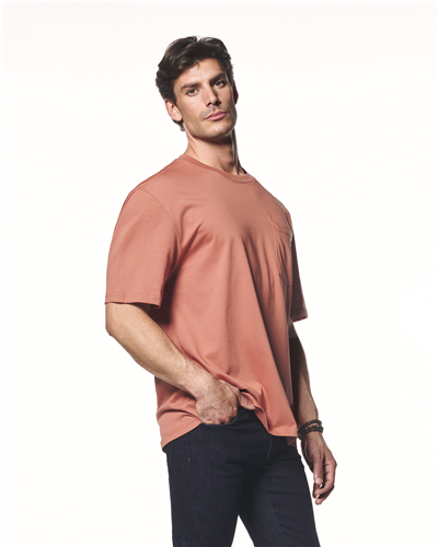 Cepli Kısa Kollu T-Shirt