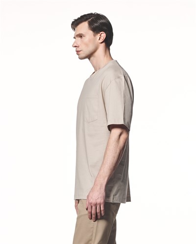 Cepli Kısa Kollu T-Shirt