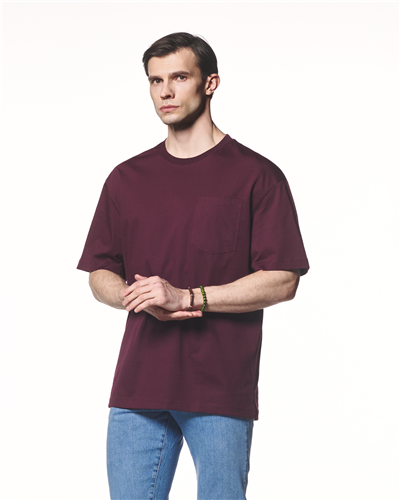 Cepli Kısa Kollu T-Shirt