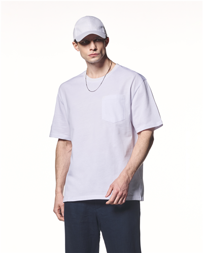 Cepli Kısa Kollu T-Shirt
