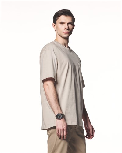 Cepli Kısa Kollu T-Shirt
