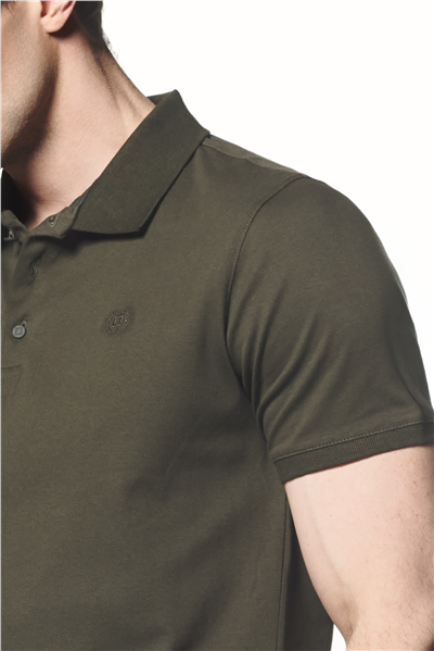 Kısa Kollu Polo Yaka T-Shirt
