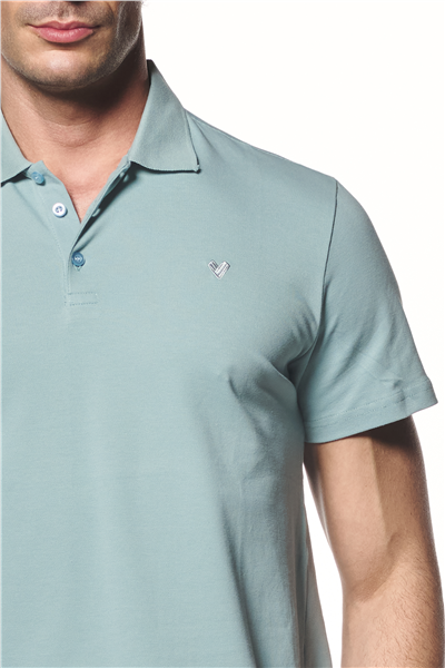 Kısa Kollu Polo Yaka T-Shirt