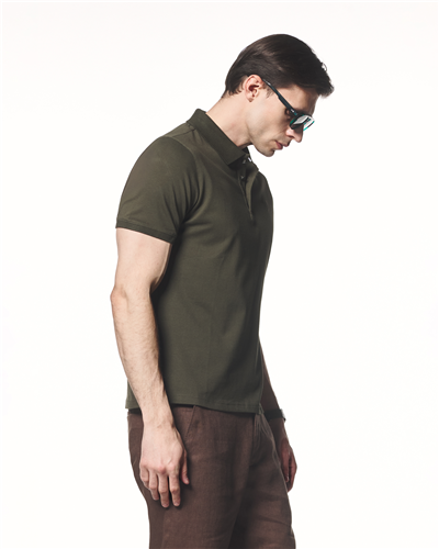Kısa Kollu Polo Yaka T-Shirt