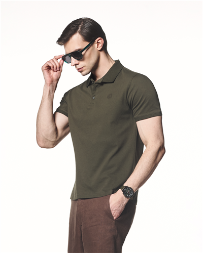 Kısa Kollu Polo Yaka T-Shirt