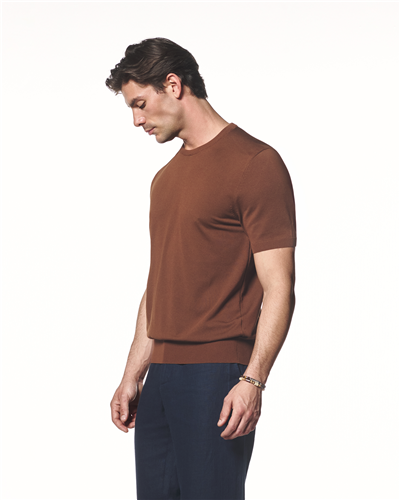 Kısa Kollu Triko T-Shirt