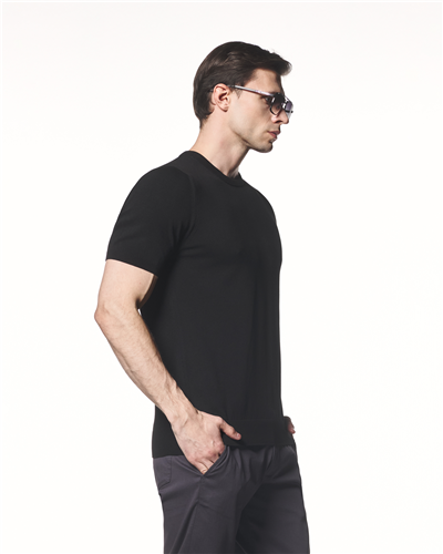 Kısa Kollu Triko T-Shirt