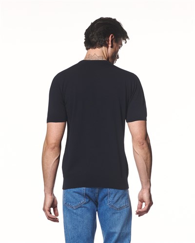 Kısa Kollu Triko T-Shirt