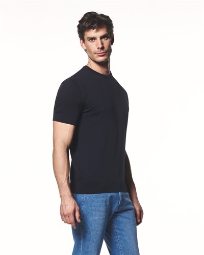 Kısa Kollu Triko T-Shirt
