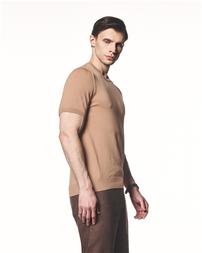 Kısa Kollu Triko T-Shirt