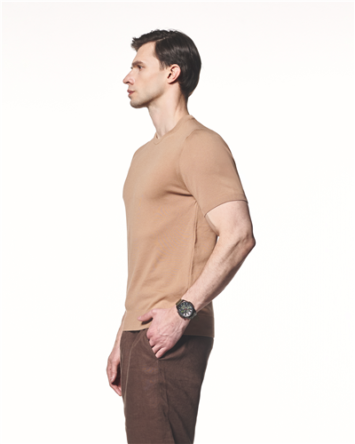 Kısa Kollu Triko T-Shirt