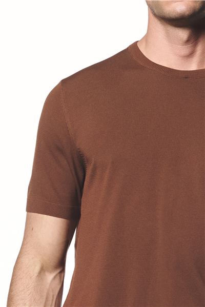 Kısa Kollu Triko T-Shirt