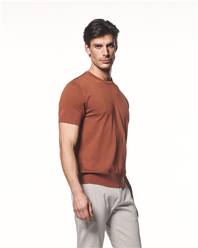 Kısa Kollu Triko T-Shirt