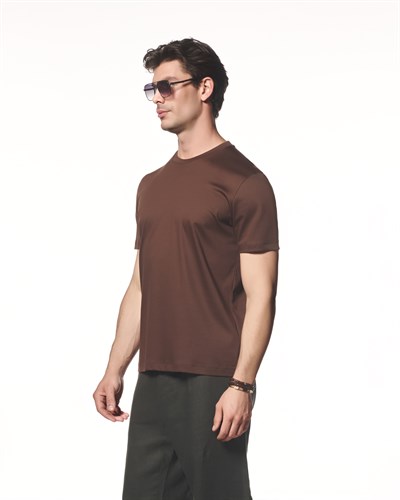 Modal Karışımlı Kısa Kollu T-Shirt