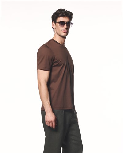 Modal Karışımlı Kısa Kollu T-Shirt