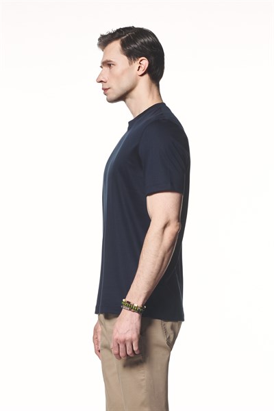 Modal Karışımlı Kısa Kollu T-Shirt
